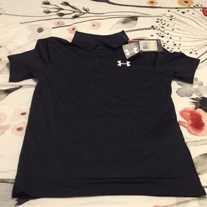 Youth medium under armor polo